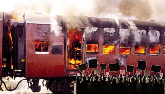 Leftist-secular group stages demonstration in Ahmedabad on Gujarat riots anniversary: When will they start talking about the 59 Hindus who died in Godhra?