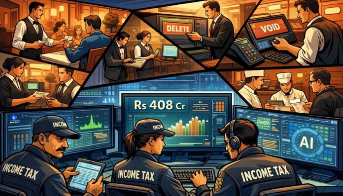 Income Tax Department survey detects Rs 408 crore suppressed restaurant sales across India
