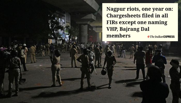 2025 Nagpur violence: The Indian Express does what it does best, finds fault with Maharashtra govt for not acting against Hindu victims and prosecuting Muslim rioters