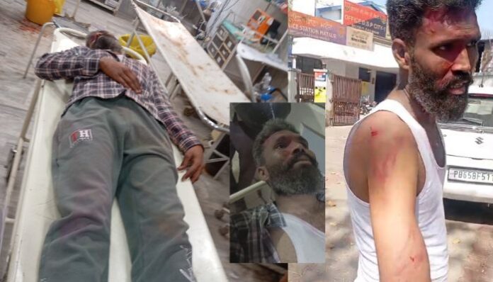 Rajesh Valmiki Chouhan alleges assault by group during Holi in Mohali market