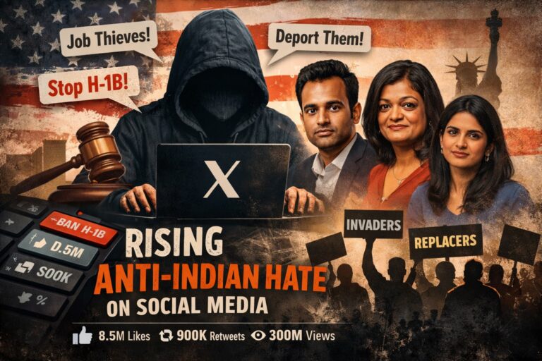Anti-Indian hate surged on X during US immigration debates, small network amplified racist narratives against Indians: Report