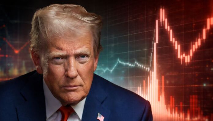 WTI oil prices drop sharply after Trump post with volume spike