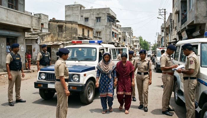Gujarat: Police arrest 2 Bangladeshi women from Rajkot, who had been living illegally in India for 8 years