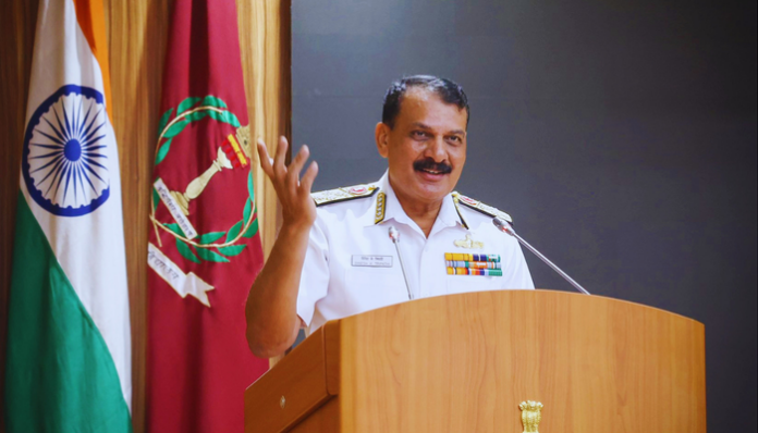 Chief of the Naval Staff, Admiral Dinesh K Tripathi said Indian Navy was about to strike Pakistan during Operation Sindoor.