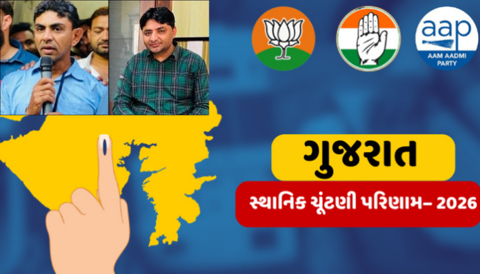 BJP sweeps local body polls in Gujarat.