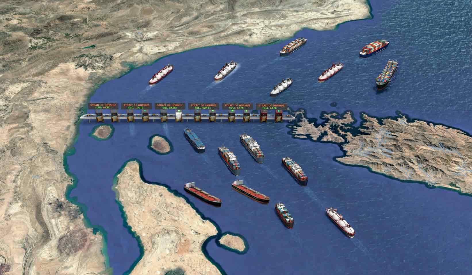 EU and UK reject the idea of toll on Strait of Hormuz, movement of ships  remains stalled