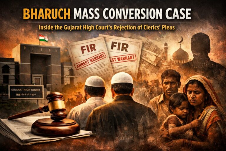 ‘Poor tribal Hindus lured into converting via financial and other inducements’: Inside the Gujarat HC’s rejection of Muslim clerics’ Discharge Pleas in Bharuch Mass Conversion case