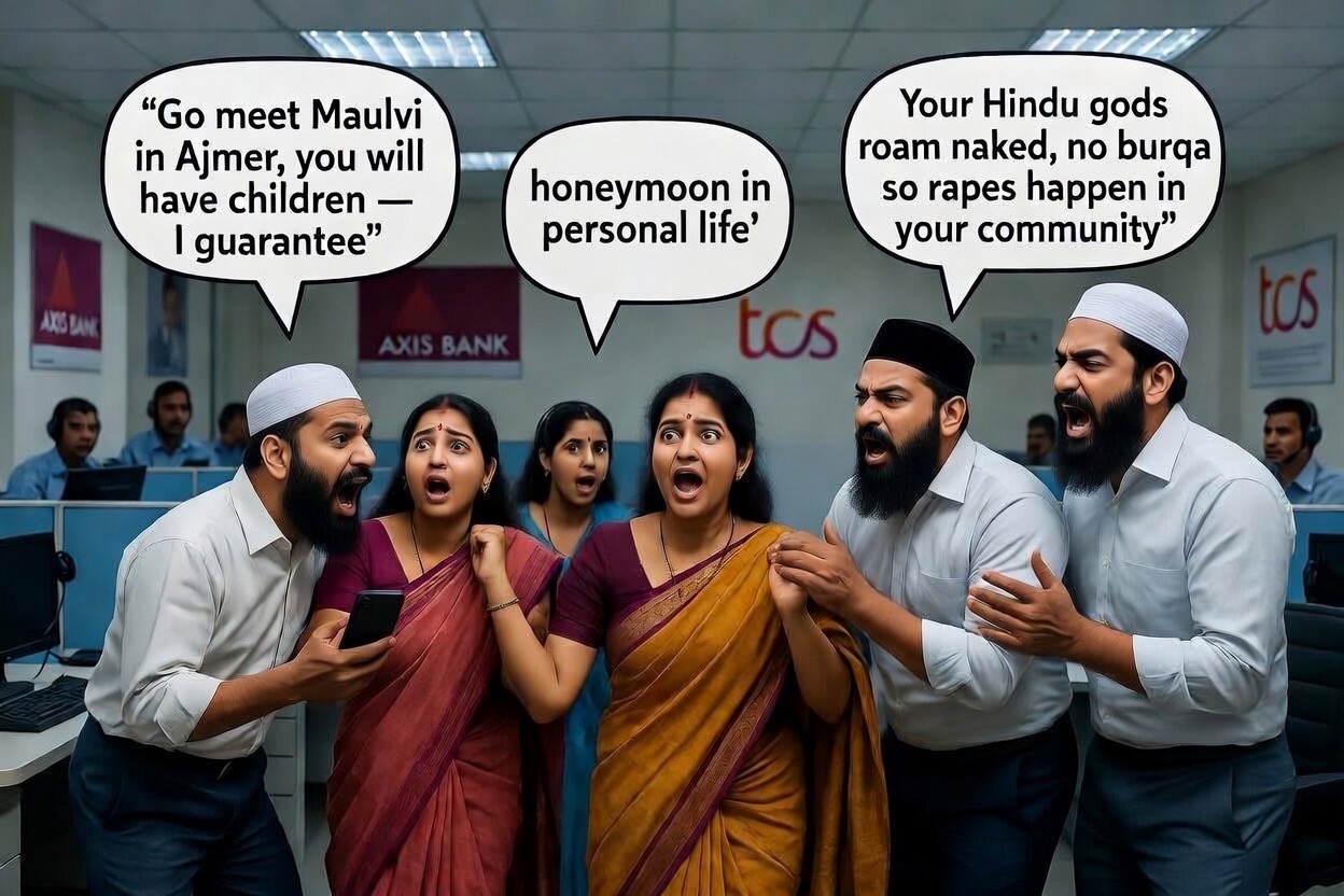 From ‘meet Ajmer maulvi for childbirth’ to sexual innuendos and religious insults: How Shahrukh, Raza, Asif, Tausif and Shafi harassed Hindu women at Nashik TCS 
