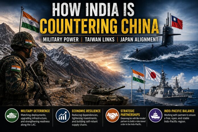 How India is countering China
