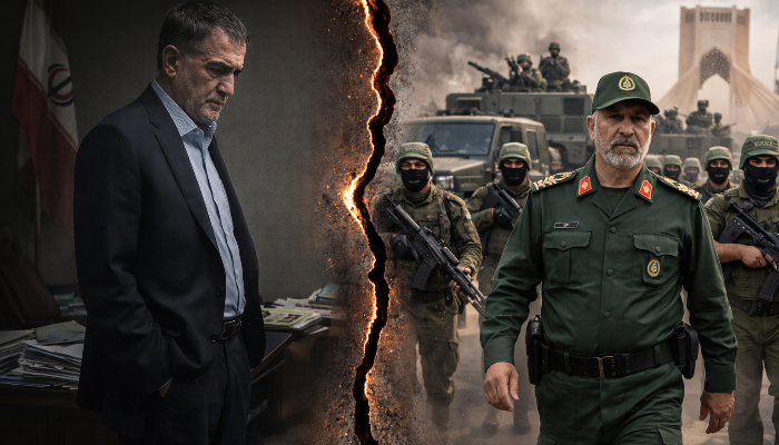 As tensions with President Masoud Pezeshkian worsen, the IRGC takes de facto control of Iran.