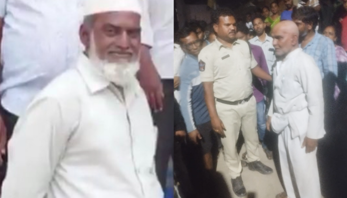 Maulana Khaja Hussian tries to sexually violate a little girl in Andhra Pradesh.