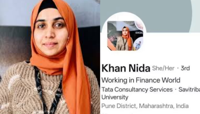 Meet Nida Khan, the HR manager involved in the notorious TCS Nashik scandal.