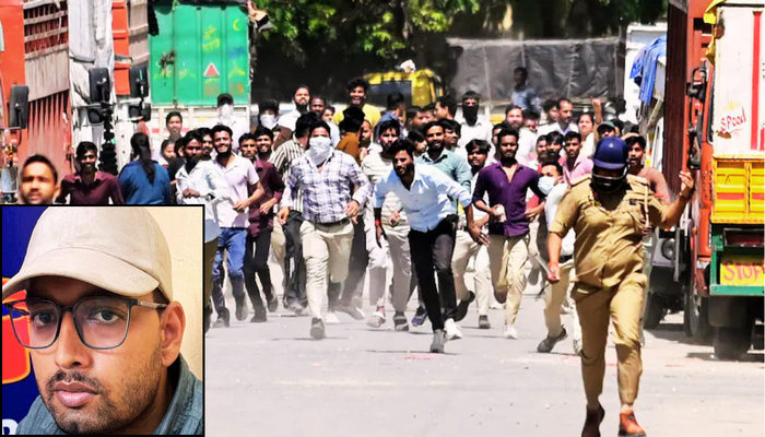 Aditya Anand was the mastermind behind the Noida workers protest.