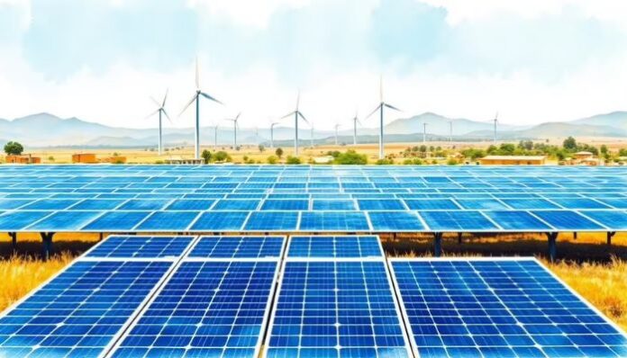India renewable energy shift solar growth