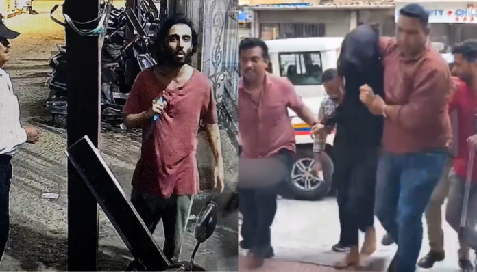 Jaib Zubair Ansari stabbed two security guards in Mumbai.
