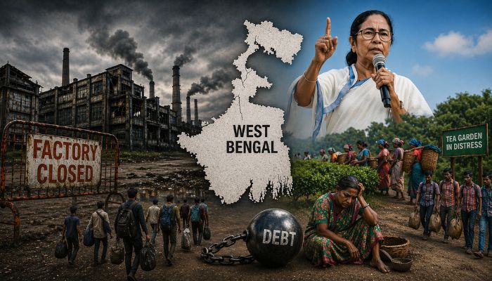From industrial powerhouse to debt trap: Read how West Bengal’s economy has seen a massive decline under the TMC government since 2011