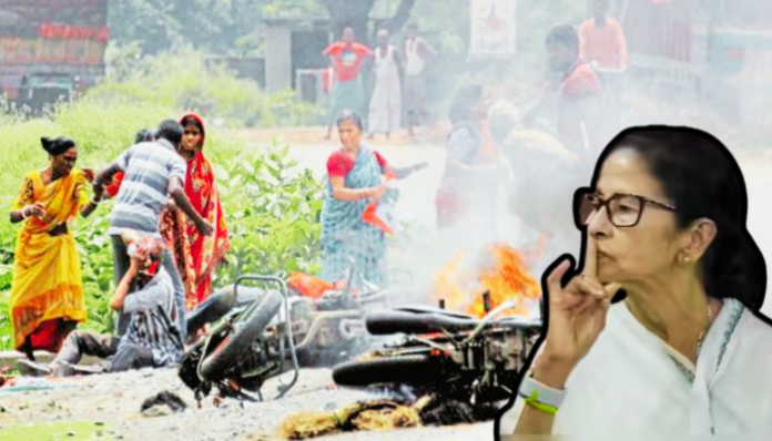 After 2021 assembly election results, West Bengal witnessed brutal violence against BJP cadres.