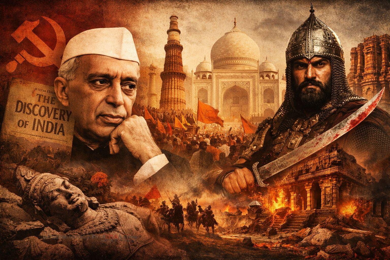 Erasing the civilisational core: How Jawaharlal Nehru legitimised Marxist historiography and the consequent whitewashing of Islamic invasions