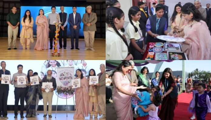 Dr Priti Adani marks 25 years of Adani Public School in Mundra.