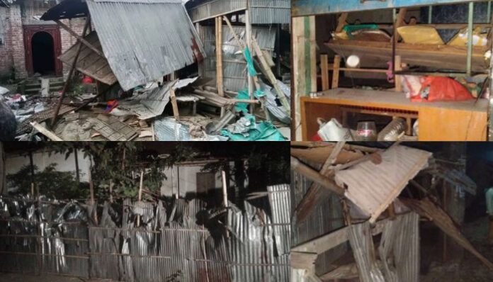 Mob attacks Hindu homes and shops after Muslim youth killed by Muslim drug peddler in Rangpur
