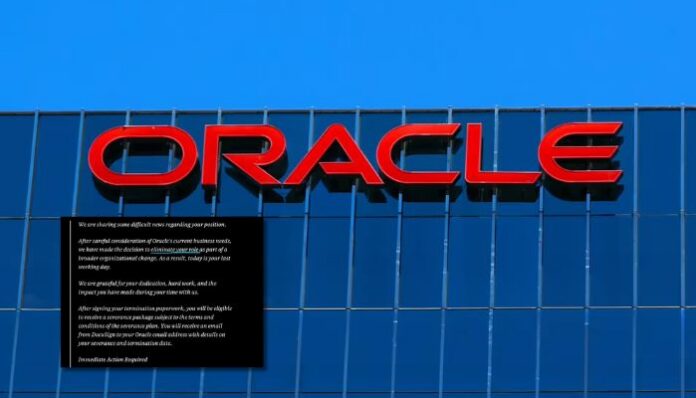 Oracle lays off 12,000 jobs in India, 30,000 job cuts globally over email