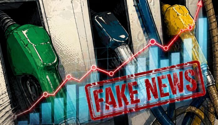 Government denies petrol diesel price hike rumours