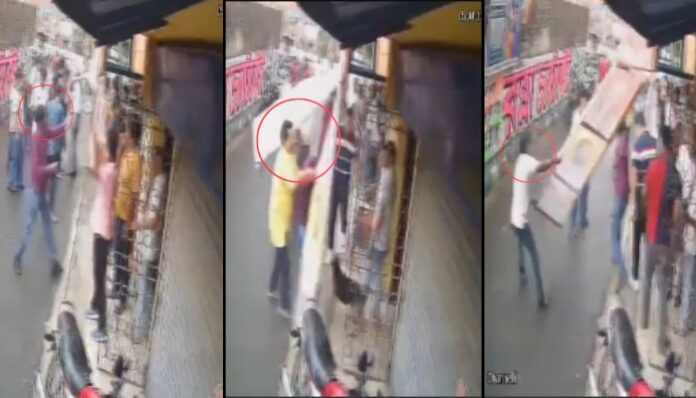 TMC goons vandalise BJP office in the presence of their party candidate Ratna Chatterjee, FIR lodged after video goes viral