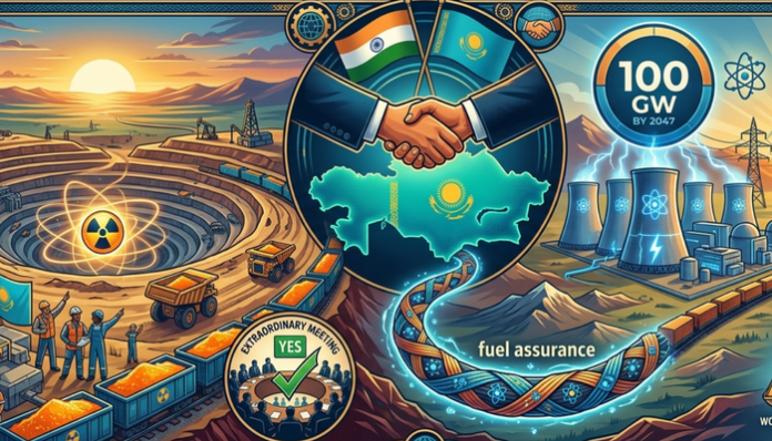 India signed a huge uranium procurement deal with India.
