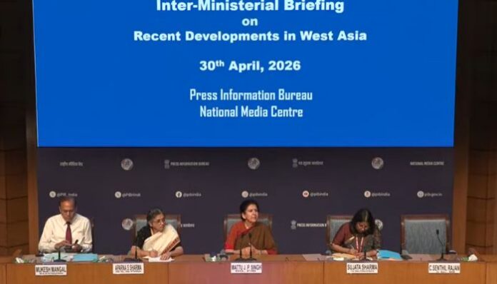 Inter-ministerial briefing on West Asia conflict
