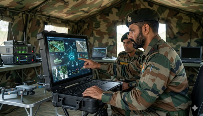 The government intends to employ homegrown AI technologies in the defence sector.