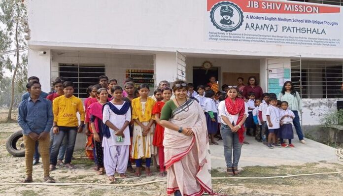 TMC goons had shut down Aranyaj School in West Bengall.
