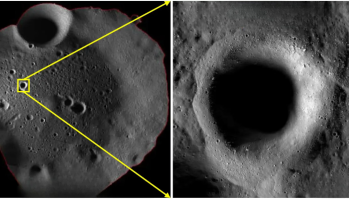 The Chandrayaan-2 orbiter discovered 