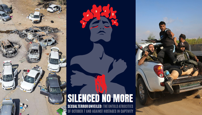 "Silenced No More" discloses proof of sexual assault by Hamas.