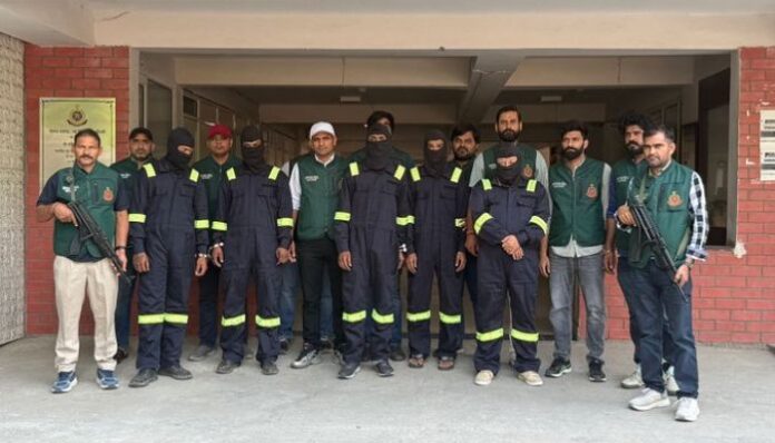 Delhi Police Special Cell arrested nine terrorists linked to Pakistan’s ISI and Dawood Ibrahim network.
