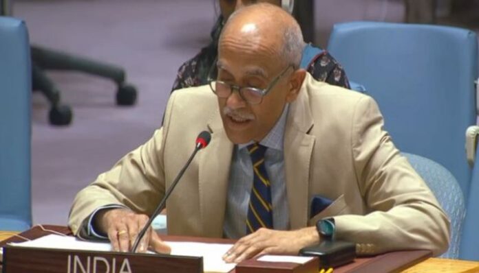 Harish Parvathaneni criticises Pakistan at UN Security Council debate