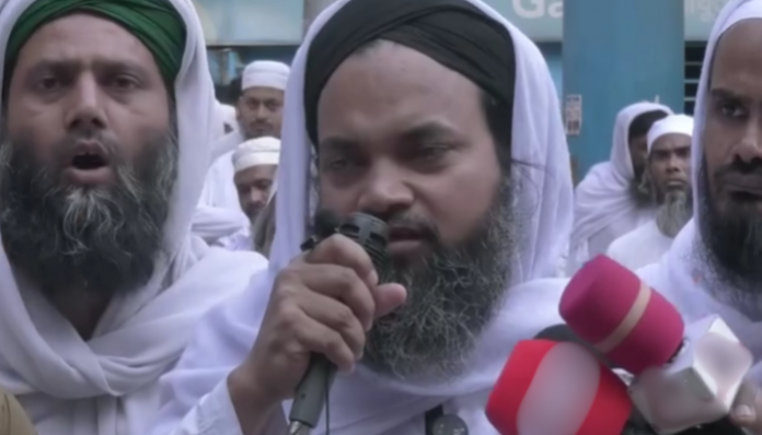 Bangladeshi Islamic preacher threatened India.