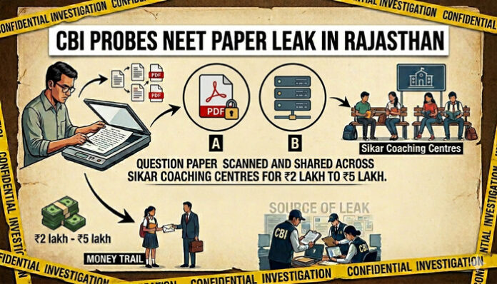 The investigation into the 20206 NEET-UG paper leal revealed a money trail.