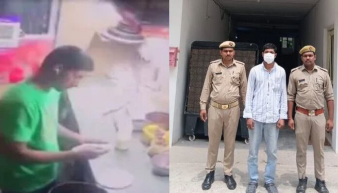 Mujammil arrested after viral Pizza dough video from Noida