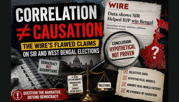 Why The Wire’s claim on Bengal SIR and BJP is flawed
