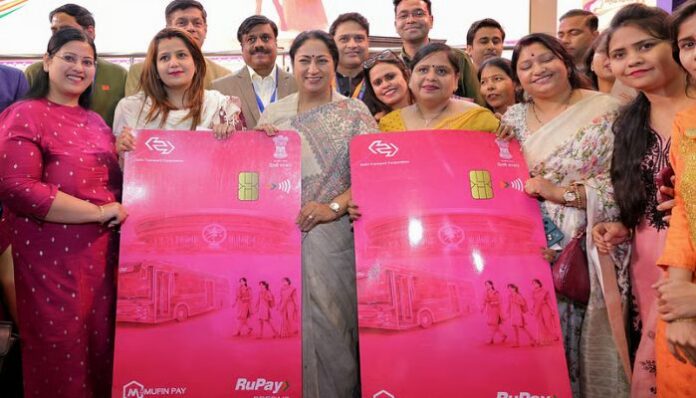Pink Saheli NCMC Smart Card