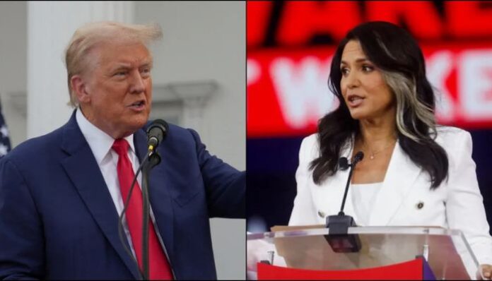 Tulsi Gabbard announced her resignation as US Director of National Intelligence after revealing that her husband had been diagnosed with a rare form of bone cancer.