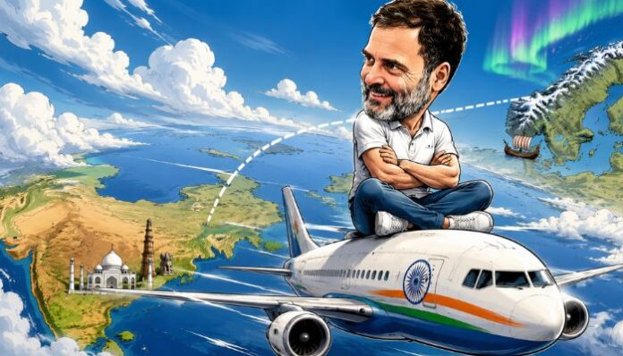Rahul Gandhi’s Norway visits under scrutiny after Norwegian journalist heckles PM Modi.