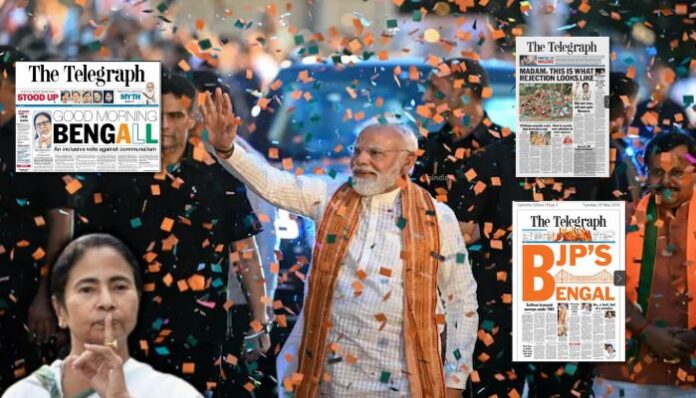 As BJP wins West Bengal, pro-TMC newspaper The Telegraph changes tone, here’s why it's opportunism and not an ideological shift