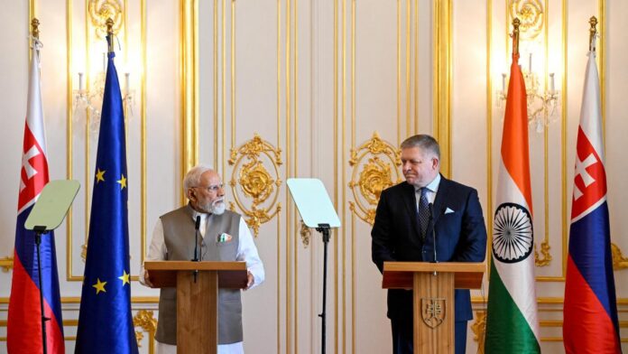 PM Modi Slovakia visit