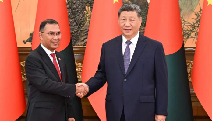 China and Bangladesh formalise a deal to develop an economic zone.