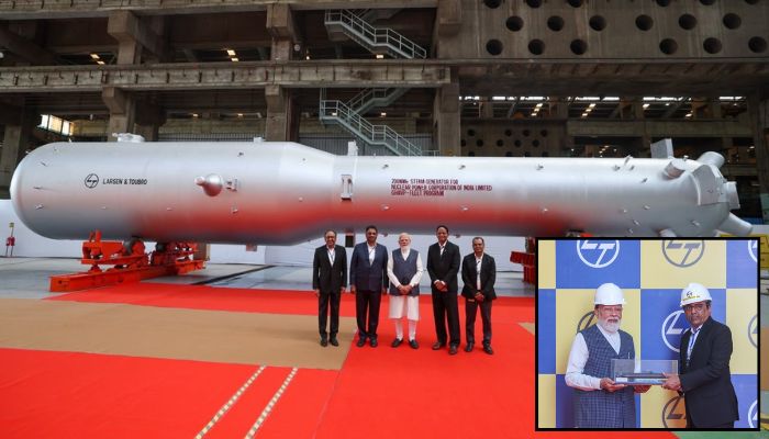 PM Modi visits L&T’s Hazira plant: Read why the 700 MW nuclear steam generator is important for Aatmanirbhar Bharat’s energy security