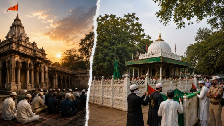 Hindu temples namaz mosque