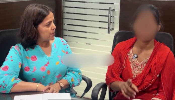 Hindu woman trapped into relationship by a Muslim man.
