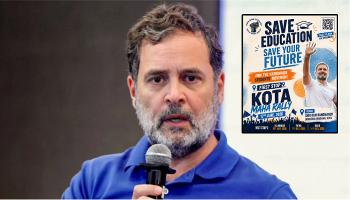 Rahul Gandhi is not concerned about students, but trying to fuel his failed politics: Read how he tried to sabotage the NEET controversy, Kota trip and more