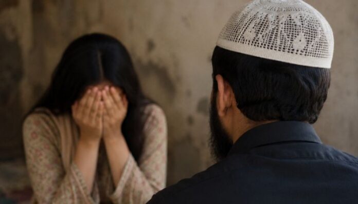 Sameer forces a minor Hindu girl to convert after raping her.